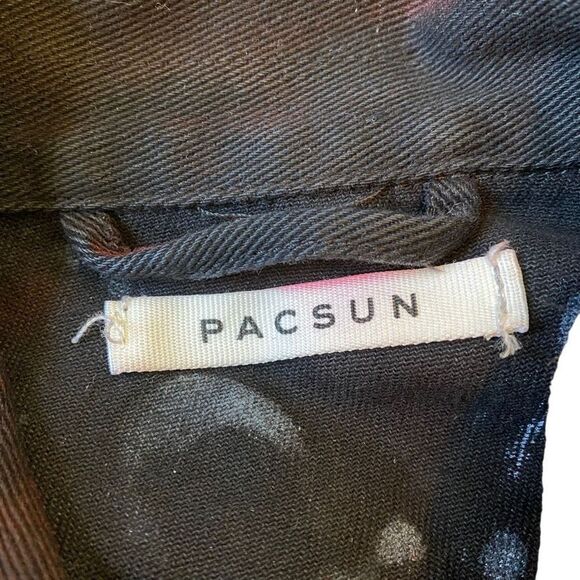 PacSun Custom Graphic Jean Jacket - Picture 4 of 15